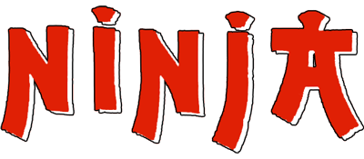The Ninja Warriors logo for ZX Spectrum